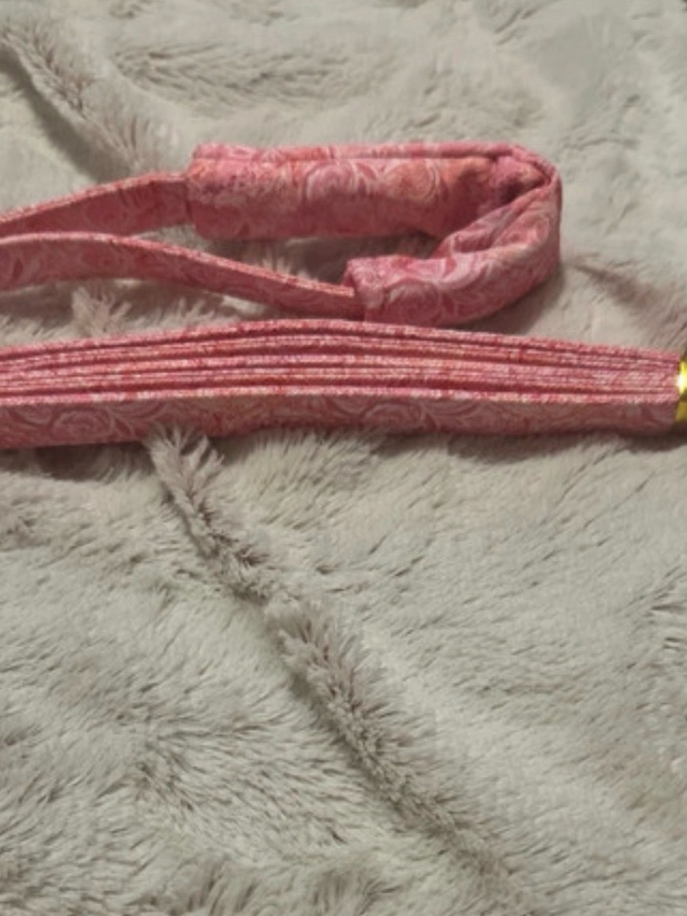 Simply Southern Pink Padded Dog Leash with Pattern